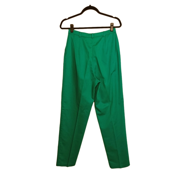 VTG LEVI'S SPORTSWEAR Green Slim Leg Pants 12 - Picture 2 of 5